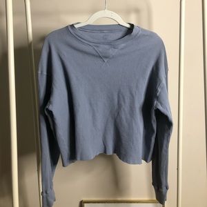 Brandy Melville Blue long sleeve top